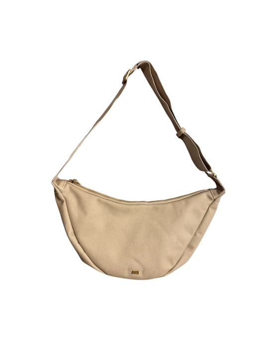 JULY Handbags - July Everyday Crescent tan taupe beige neutral hobo sling crossbody handbag
